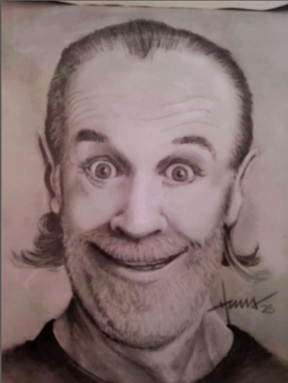Caricatura em grafite